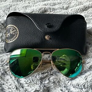 Ray Ban aviator glasses